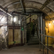 The spiral staircase down into the underground bunker. Photo: Dan Kitwood/Getty Images.